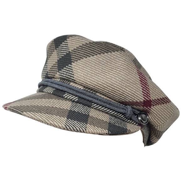 Burberry Accessories Burberry London Novacheck Print Newsboy Hat